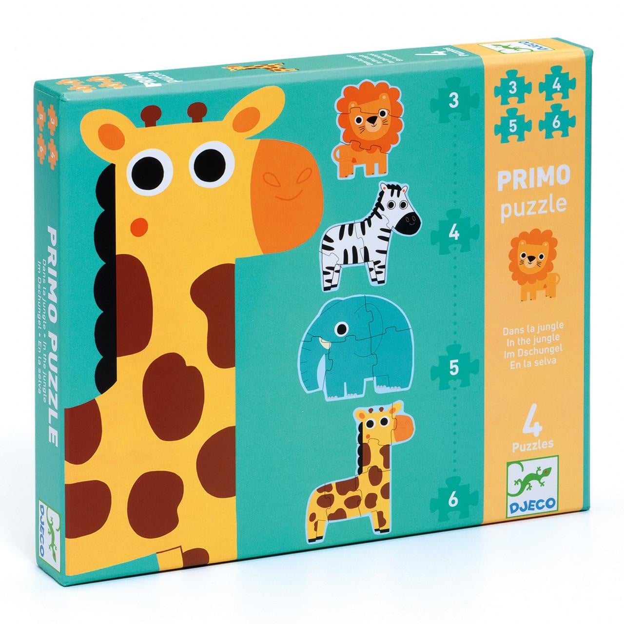 Djeco Progressieve Puzzel Jungle