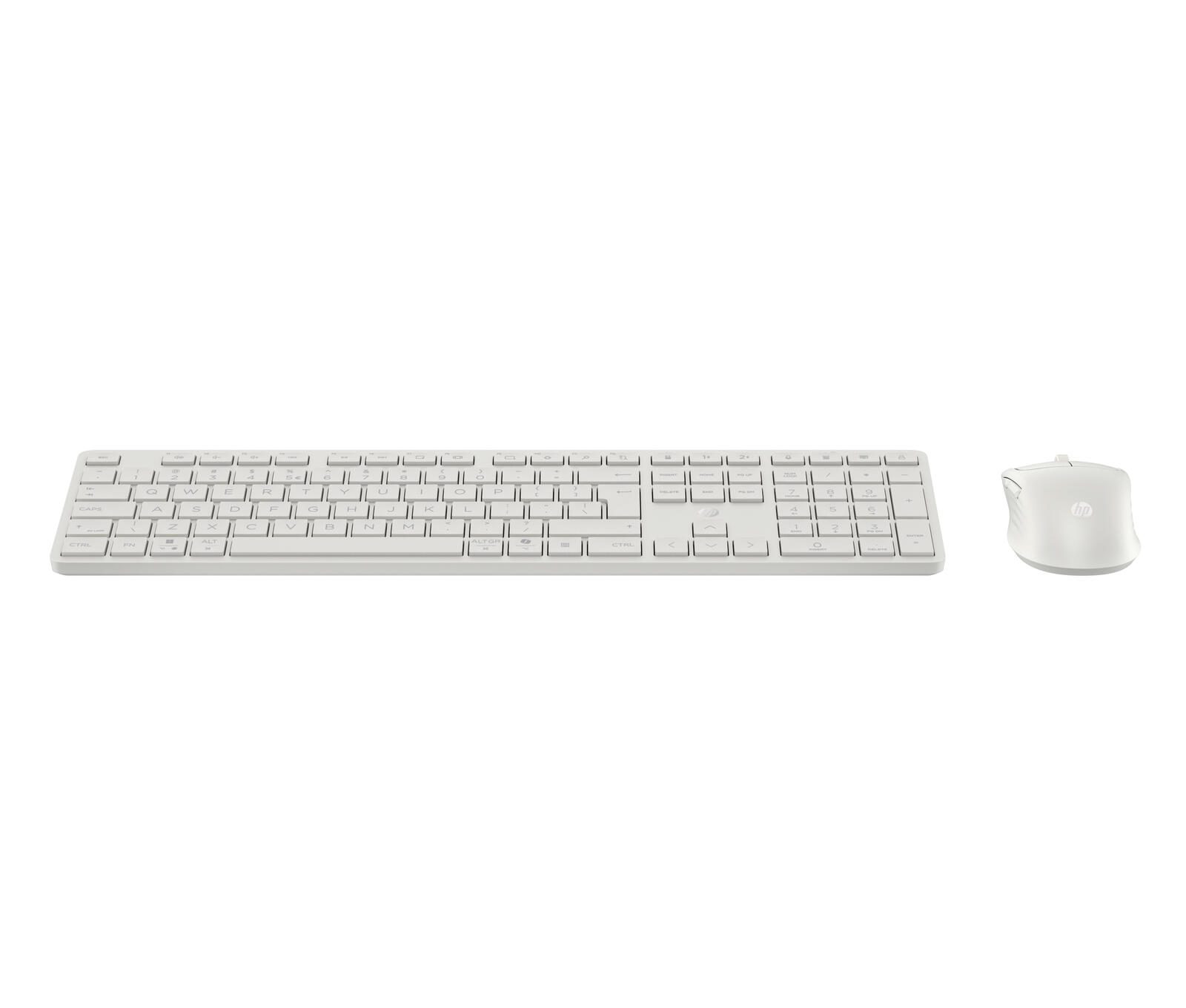 HP Inc. HP 495C Dual-Mode-Maus und -Tastatur für mehrere Geräte, weiß BE1M6AA#ABD