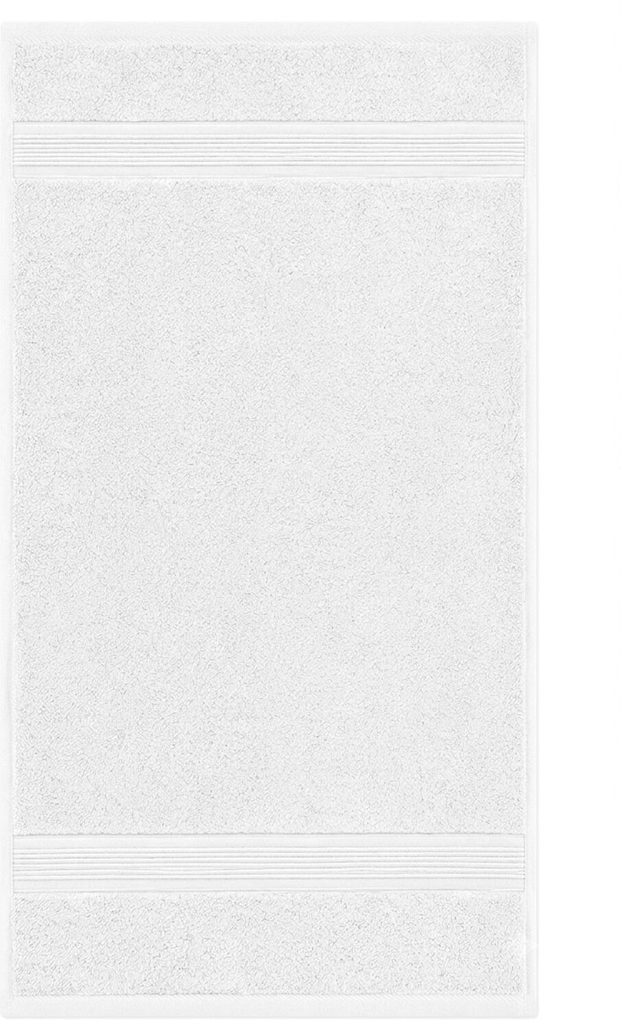 Badetücher OTTO HOME "Finnja, 2 Premium Duschtücher, 550 gr/m², 70x140cm", weiß, B:140cm L:70cm, Frottier, Frottier, Handtücher, 100% Baumwolle, unifarben, weich & flauschig, 5 Jahre Garantie