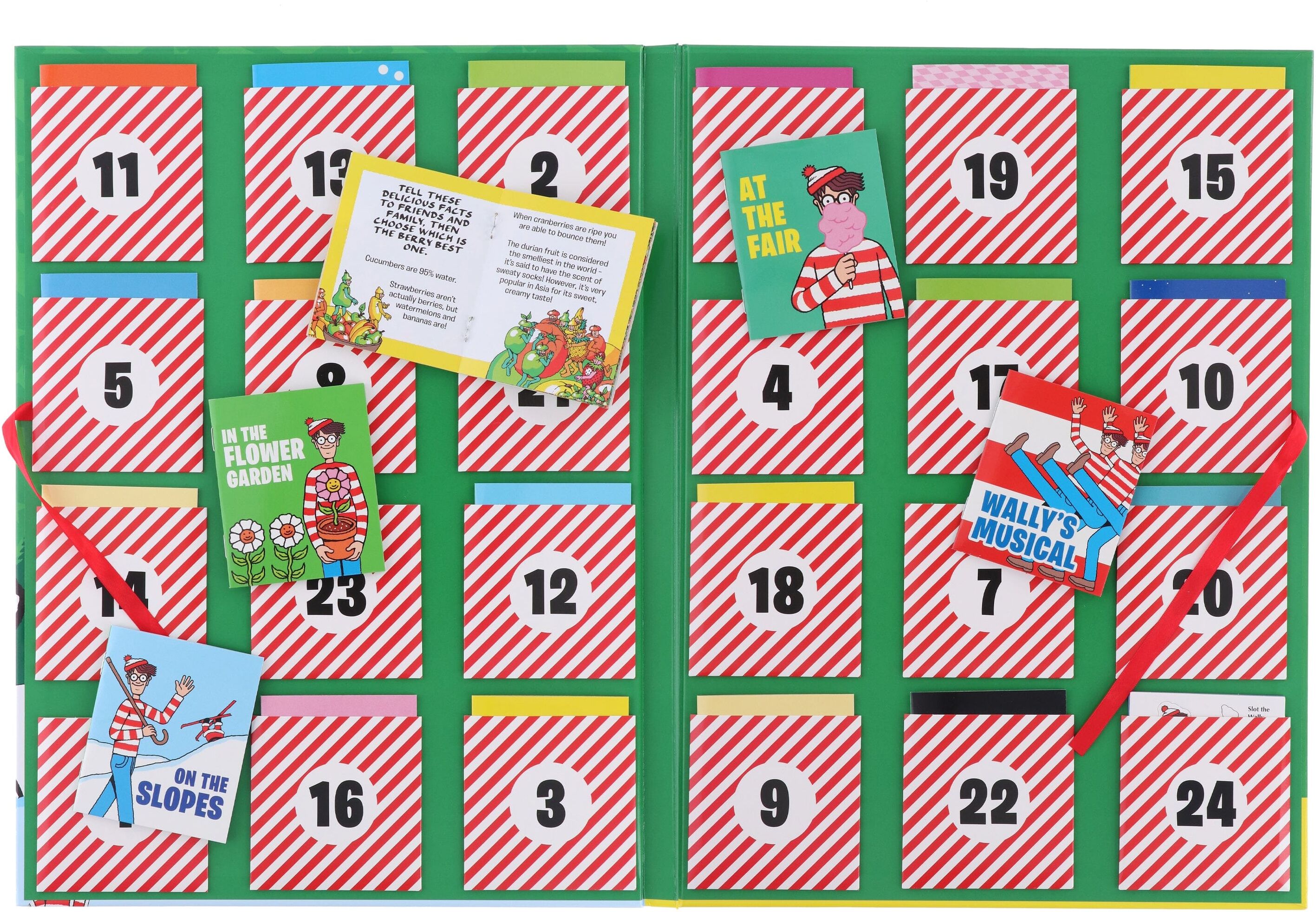 Walker Books Where's Wally? Advent Calendar 24 Book Collection: Countdown to Christmas with this ultimate festive Where’s Wally? gift for kids 5 and up!