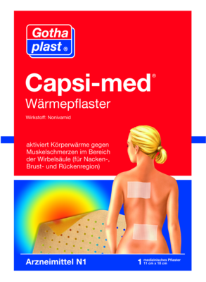 Gothaplast GmbH CAPSI-MED Wärmepflaster 11x18 cm 1 St 05867873