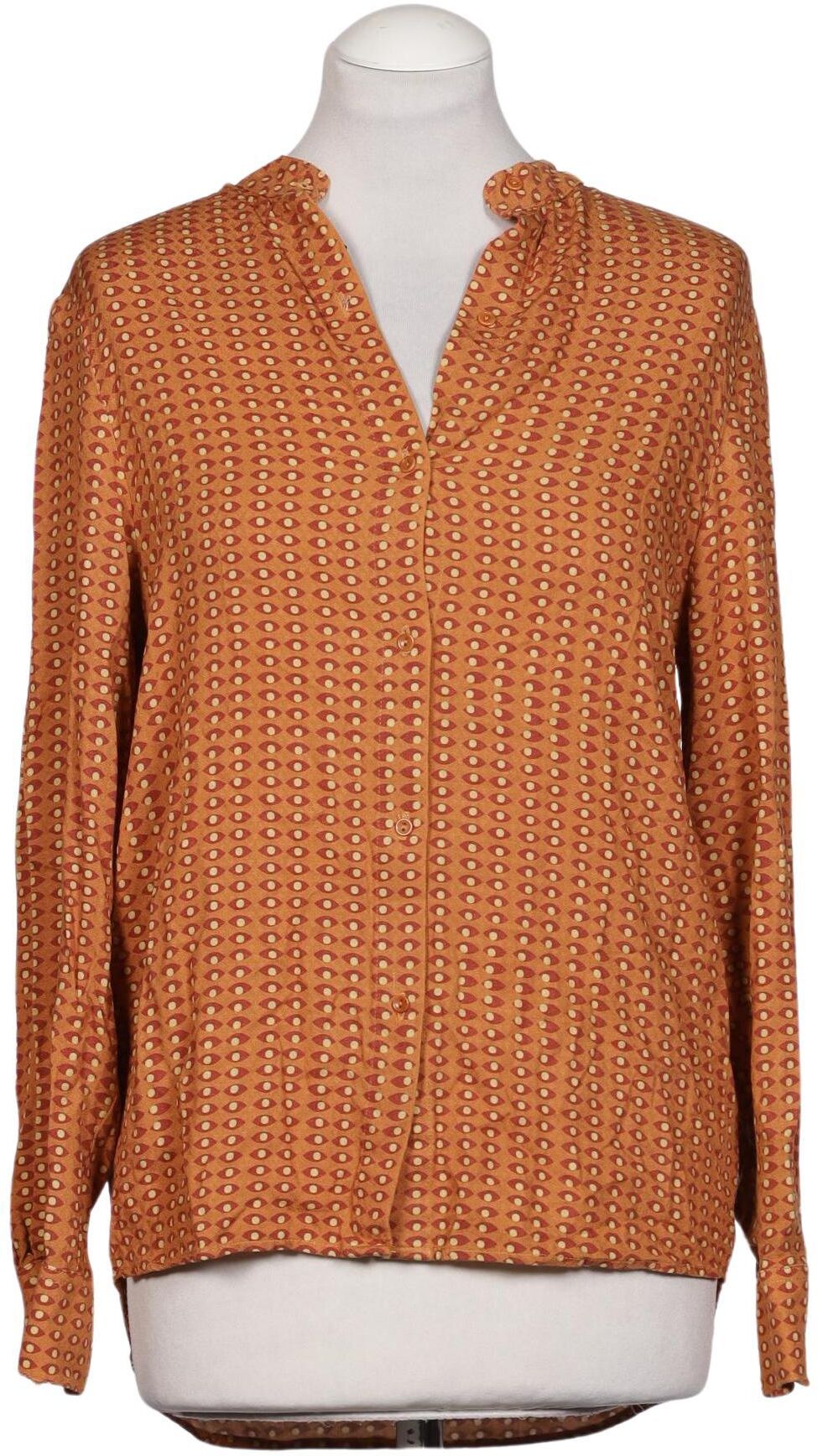 Brava Fabrics Damen Bluse, Orange, Gr. S, Viskose - Second Hand