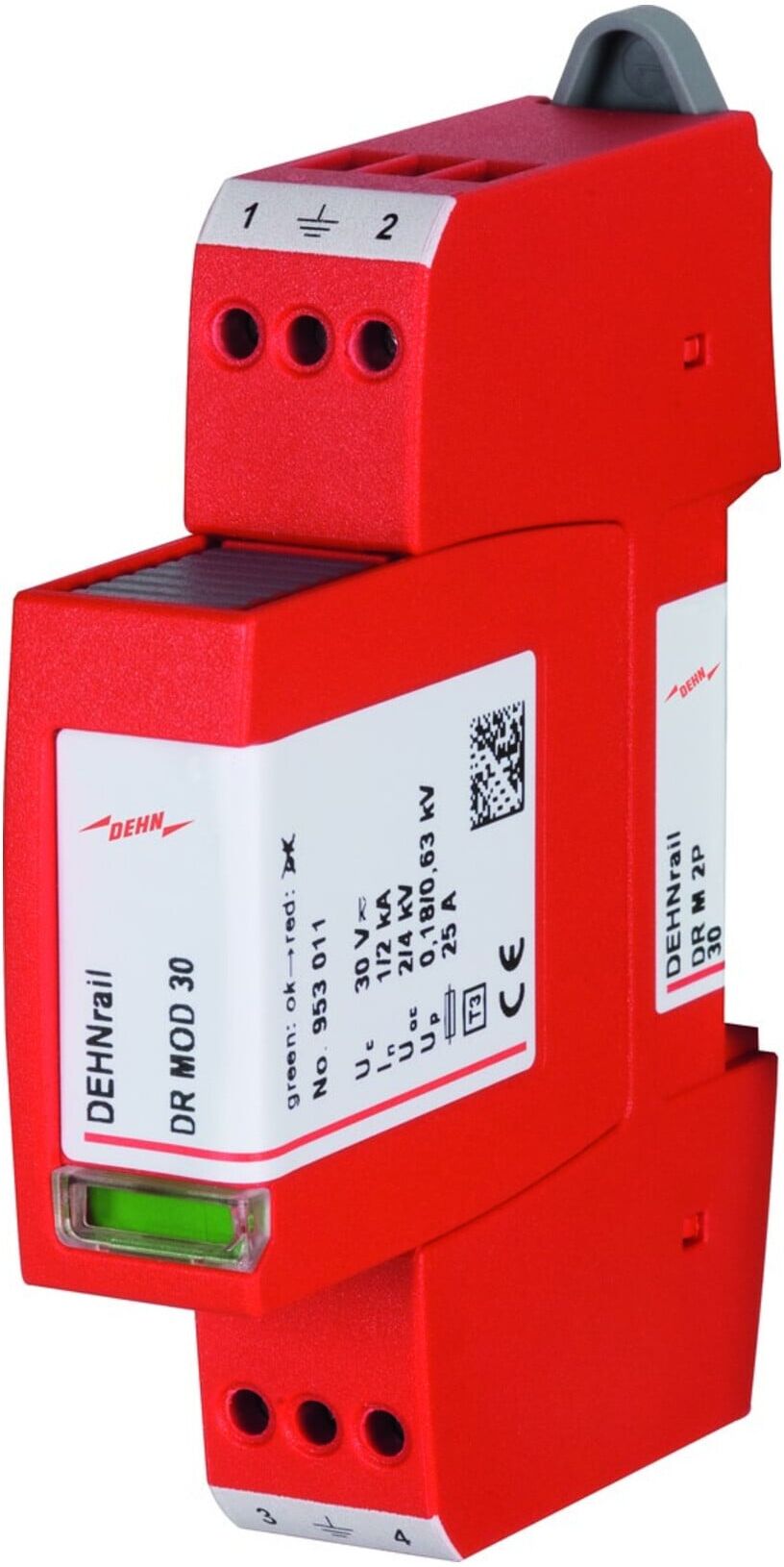 DEHN ÜS-Ableiter DEHNrail DR M 2P 30 ; Dehn & Söhne (953201)
