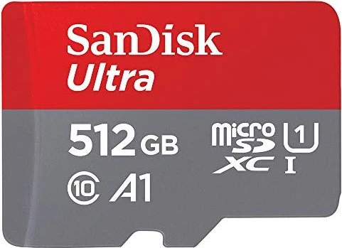 SANDISK Ultra microSD 512 GB + SD adapter