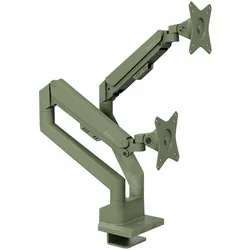 Arozzi TIS Alzare Neo Duo Gas waldgrün (Tisch, 32", 9 kg), Monitor Halterung, Grün