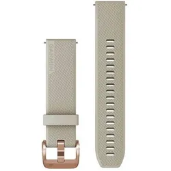 Garmin Quick Release Band (20 mm, Silikon), Uhrenarmband, Beige