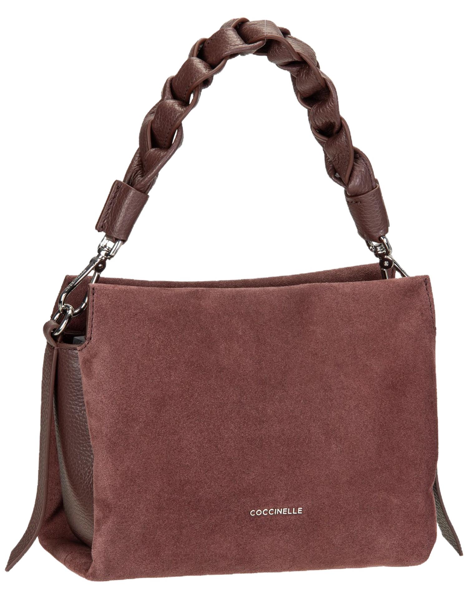 Coccinelle Handtasche Boheme Suede Bimaterial 23 x 18 x 10