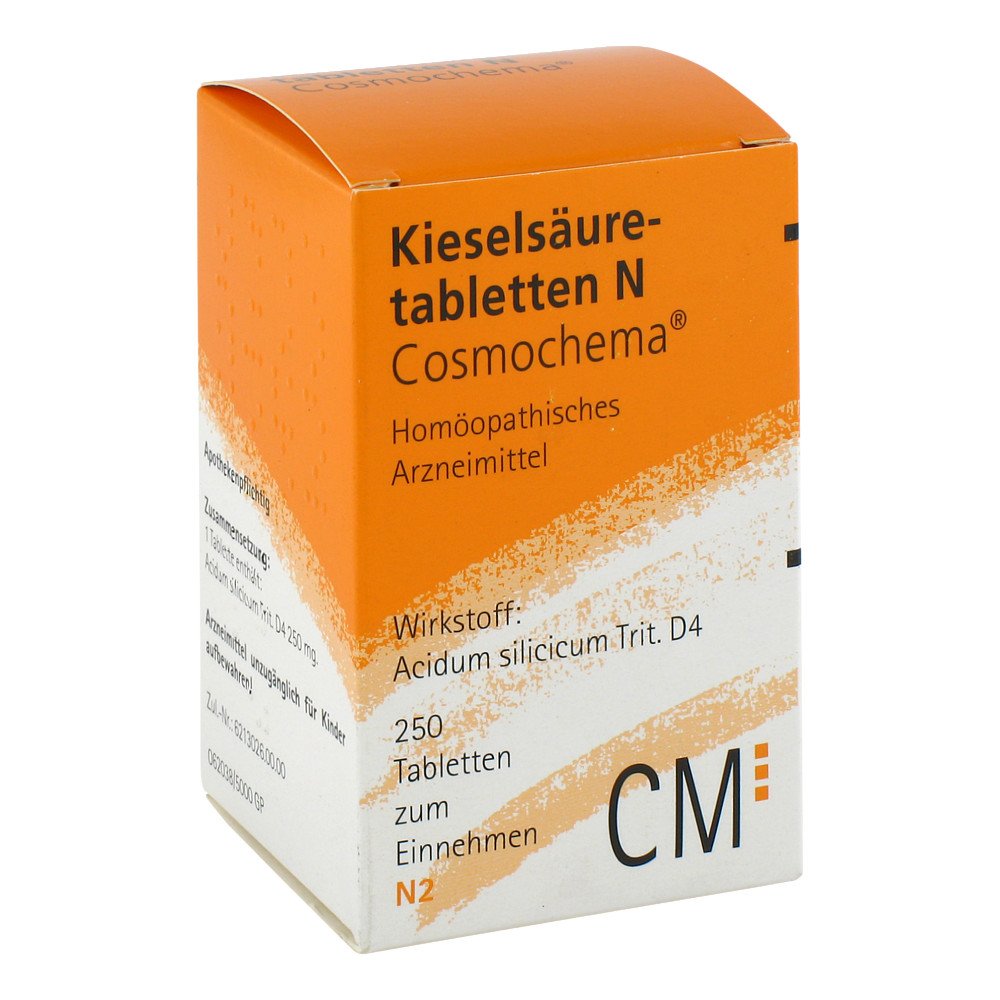 Biologische Heilmittel Heel GmbH Kieselsäure N Cosmochema Tabletten 04400185