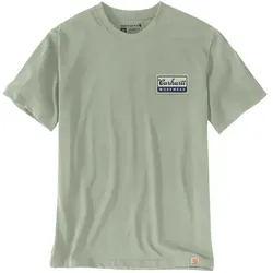 Carhartt Relaxed Fit Lightweight Short Sleeve Patch T-Shirt 106764 Sage S
