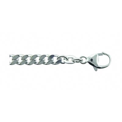 Armband ADELIA´S "21 cm Flachpanzer Armband 925 Silber", silber, Armbänder, Damen, 21cm, Silber 925 (Sterlingsilber), Armband, Silberarmband