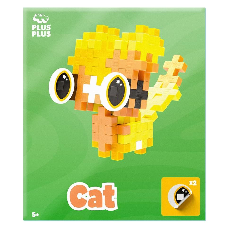 Plus-Plus 39 Kreativ Bausteine Neugierige Katze (4370)