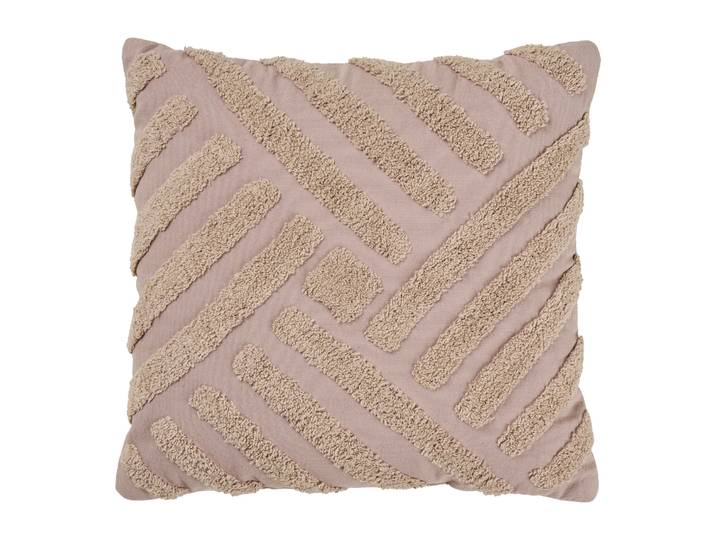 HOUSE NORDIC Kissen ALIMA 45x45cm sand gestreift