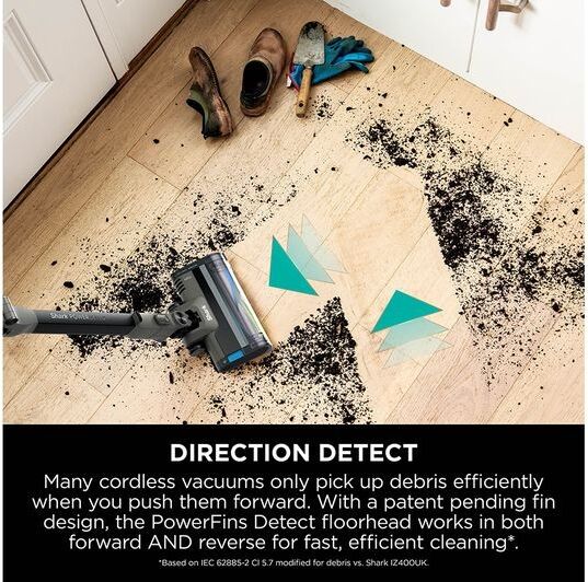 Shark PowerDetect Cordless Pet Vacuum Cleaner IP1223UKTDB - Black