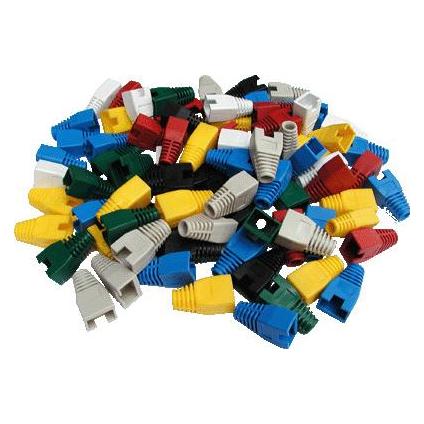Datacom Ochrana RJ45 s výÅezem BÃLÃ (100ks) (4331)