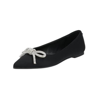 Ballerina STEVE MADDEN "STEVE MADDEN Ballerinas Textil", Damen, Gr. 37, schwarz, Textil, Schuhe Ballerina