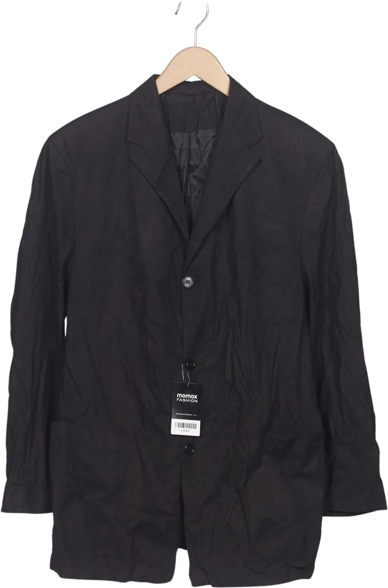 Christian Berg Herren Sakko, Schwarz, Kurz-Gr. EU 26, Synthetik - Second Hand