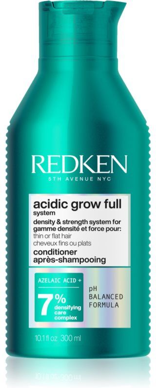Redken Acidic Grow Full System Conditioner après-shampoing pour cheveux fins et sans volume 300 ml