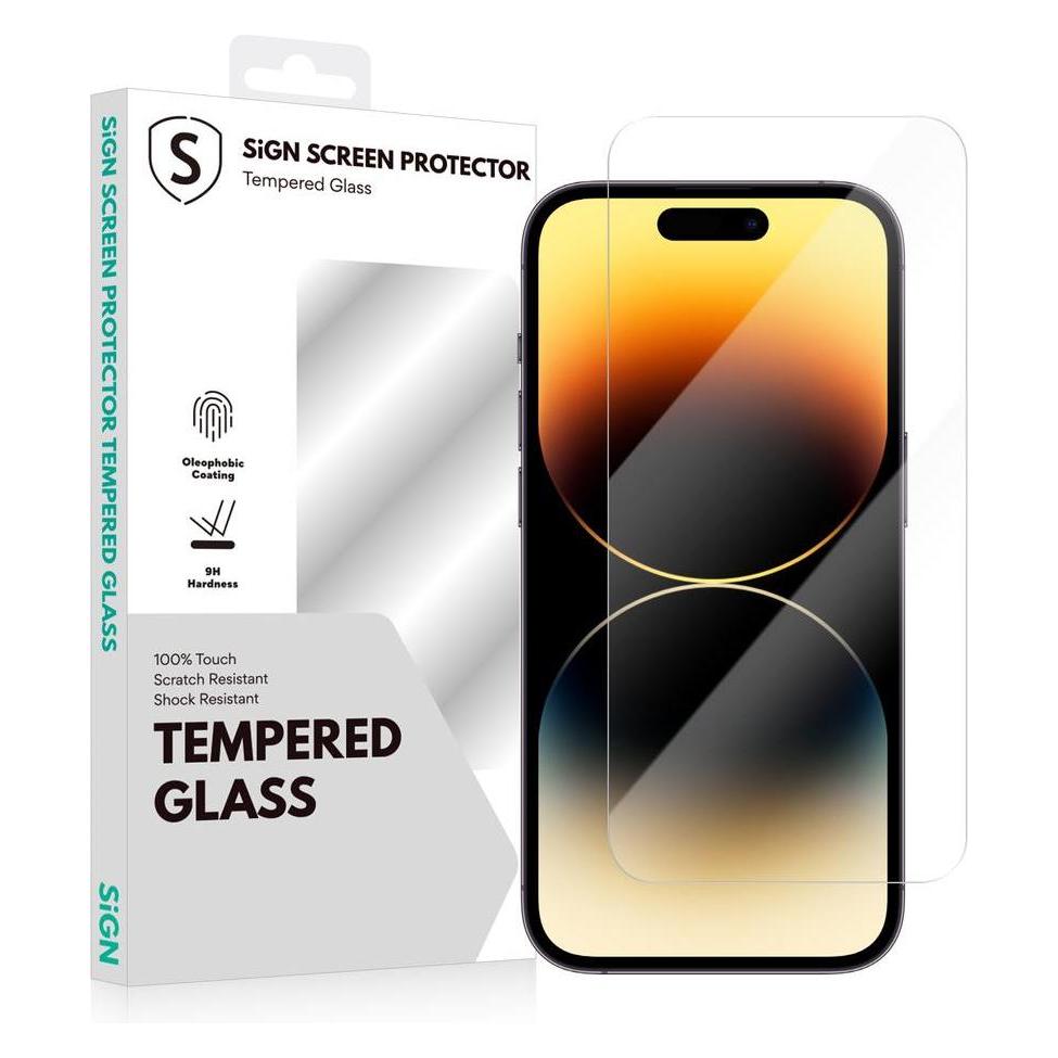 SIGN Tempered Glass (1 Stk., Apple iPhone 14 Pro) (SN-CGIP14P)