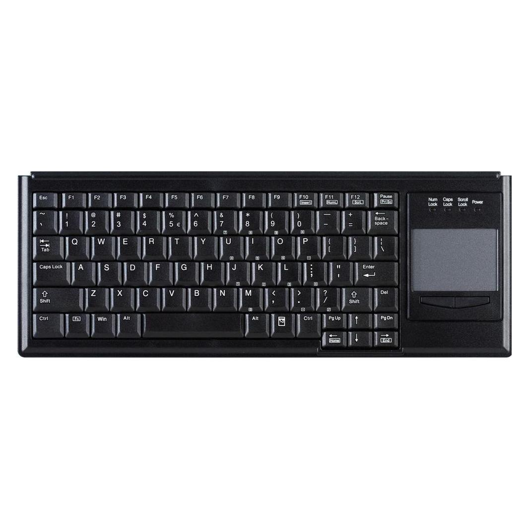 Active Key AK-4400, Touchpad, schwarz, USB - US-English (US, Kabelgebunden) (AK-4400-GU-B/US)