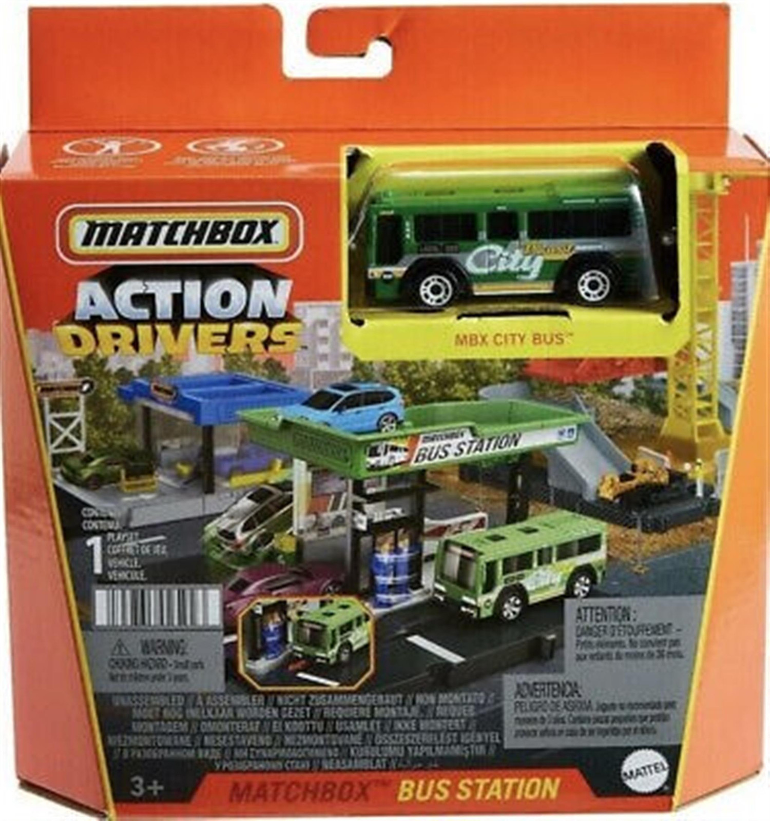 Matchbox Action Drivers HDL08 speelgoedauto voor kinderen vanaf 3 jaar