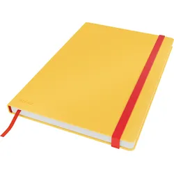 LEITZ 44830019 - Notizbuch, liniert (ca. B5), cosy, gelb