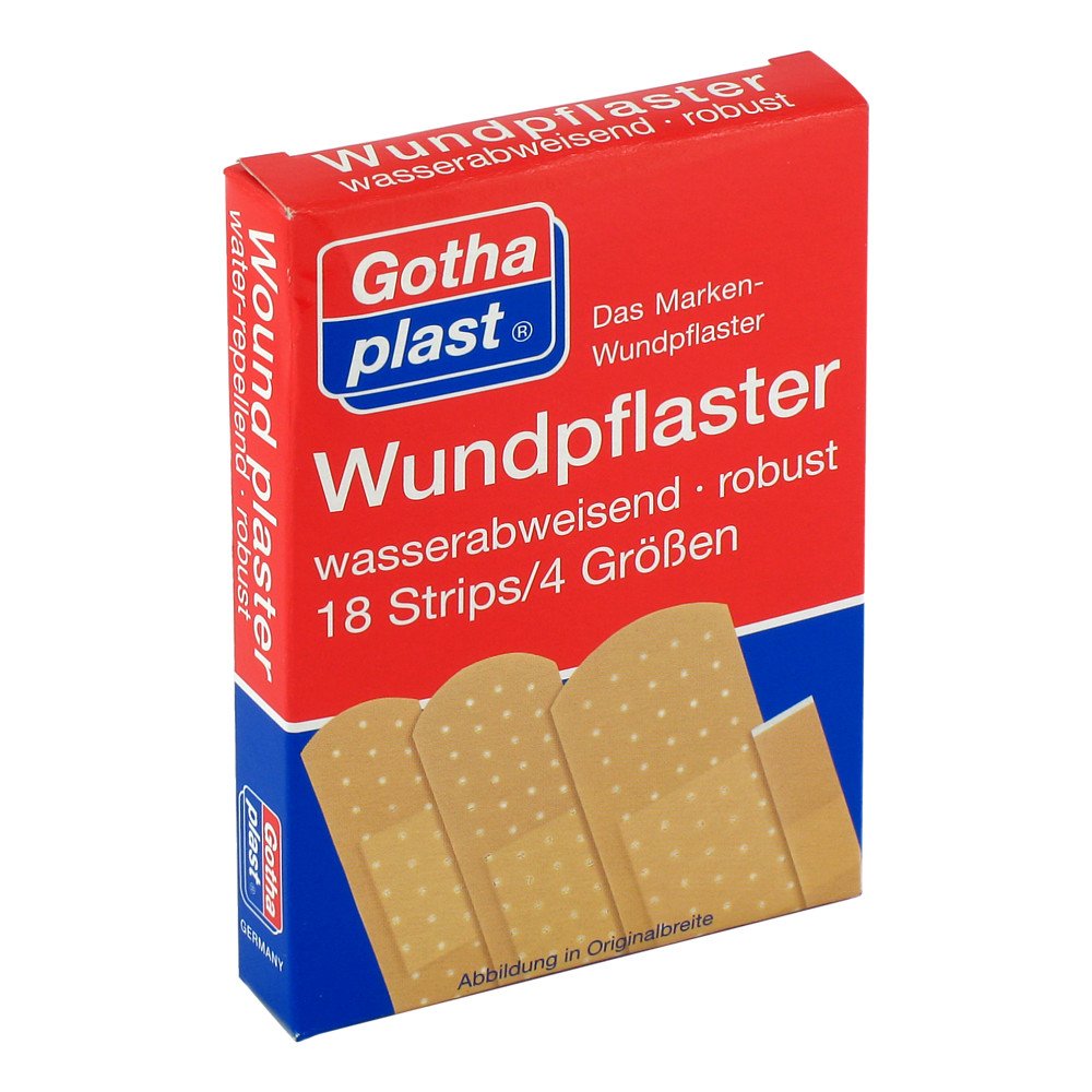 Gothaplast GmbH Gothaplast Wundpfl.wasserf.4 Grössen 04580017