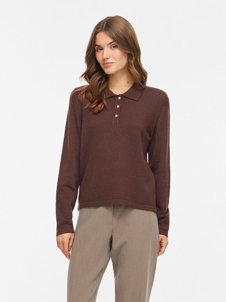 Vila Pullover "Ril" in Braun - L