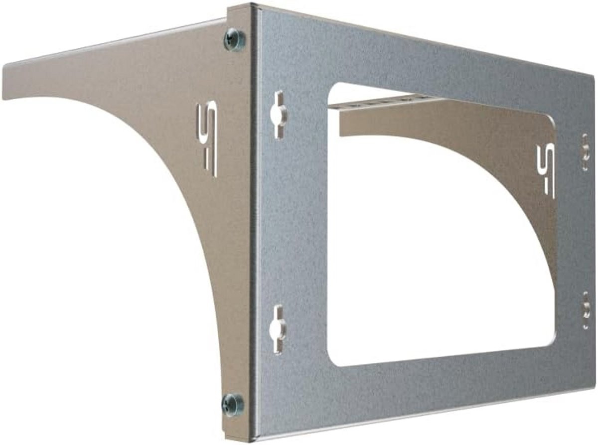 Merkloos Wandmontage Netwerk Rack 4U - 25,4 cm - Stalen Kastenrek voor Servers en Apparatuur