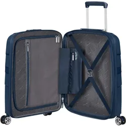 American Tourister Koffer & Trolley Starvibe Spinner 55 EXP, Koffer, Blau