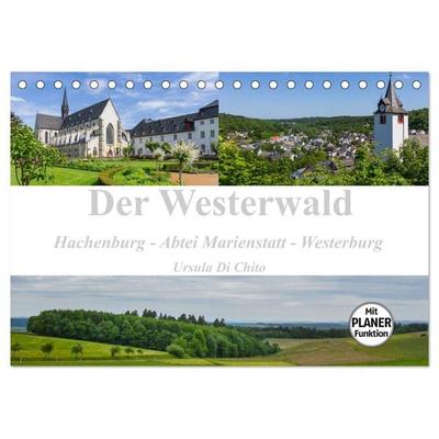 Der Westerwald (Tischkalender 2026 DIN A5 quer), CALVENDO Monatskalender