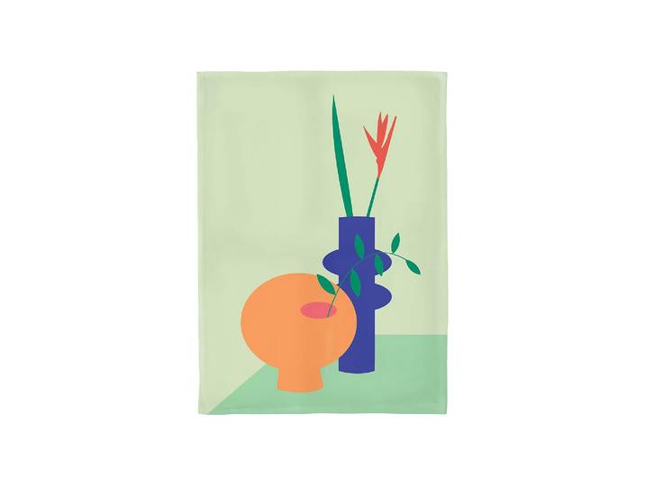Geschirrtuch Chic Mic Grapic still life 50 x 70 cm , bunt, B:50cm L:70cm, 100% Baumwolle, Geschirrtücher, Geschirrtuch