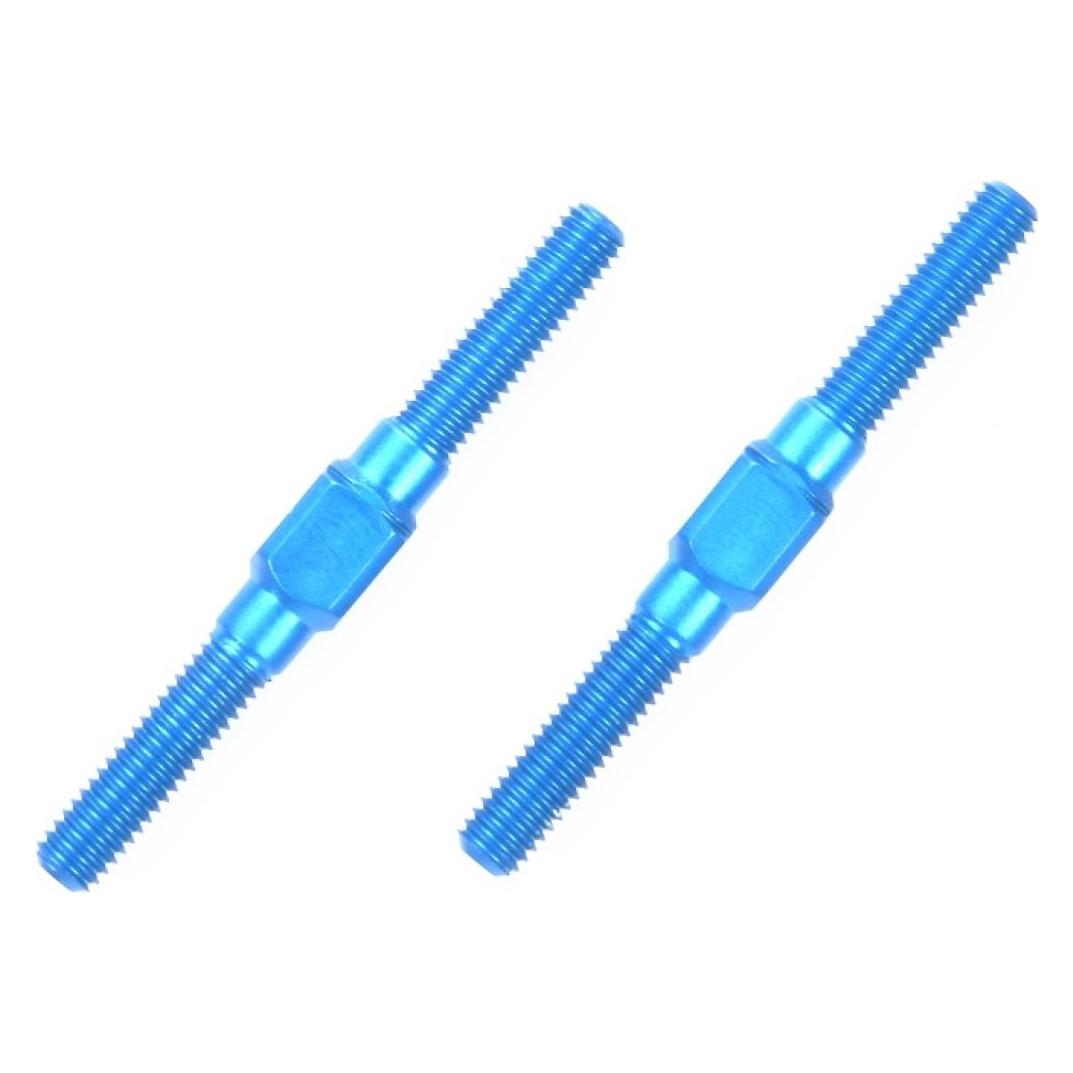 Tamiya Alu Li/Re-Gewindestangen 3x32mm (2) blau (300054249)