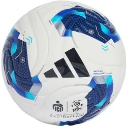 adidas Ekstraklasa Fußball Miniball 2026/27 Kinder white/silver met./blue 1