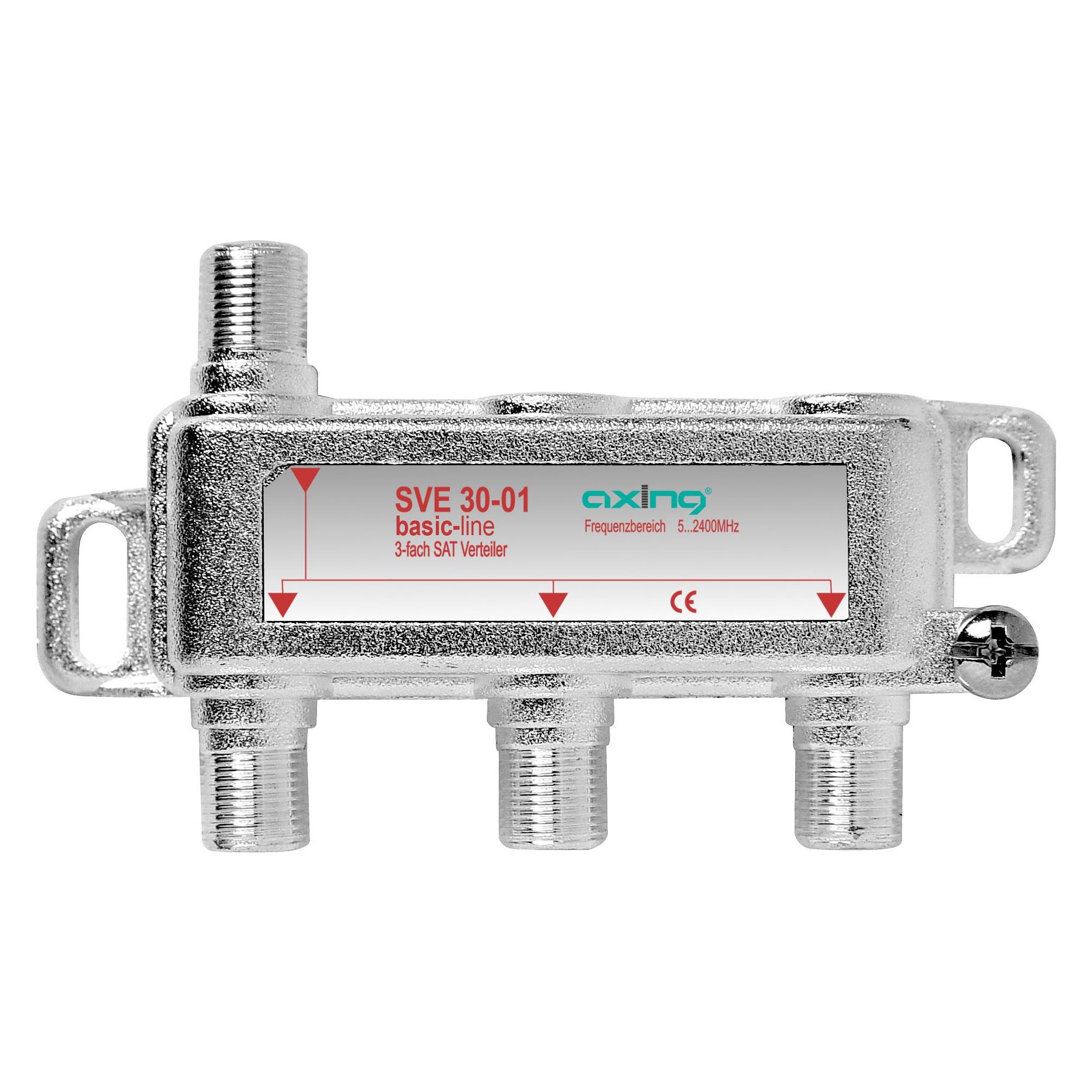 Axing SVE 30-01 3fach SAT-Verteiler (SVE 30-01)