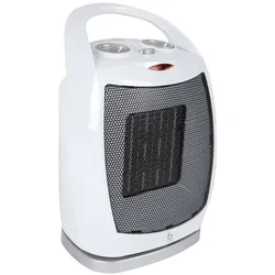 Bo-Camp - Keramische Campingkachel - Oscillerend - 450/900/1500 Watt - Wit, Heizlüfter, Weiss