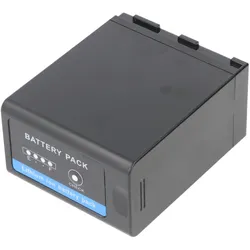 AccuCell Akku passend für CANON BP-A60 Li-Ion 14.4V 6700mAh (Kamera Akku), Kamera Stromversorgung, Schwarz
