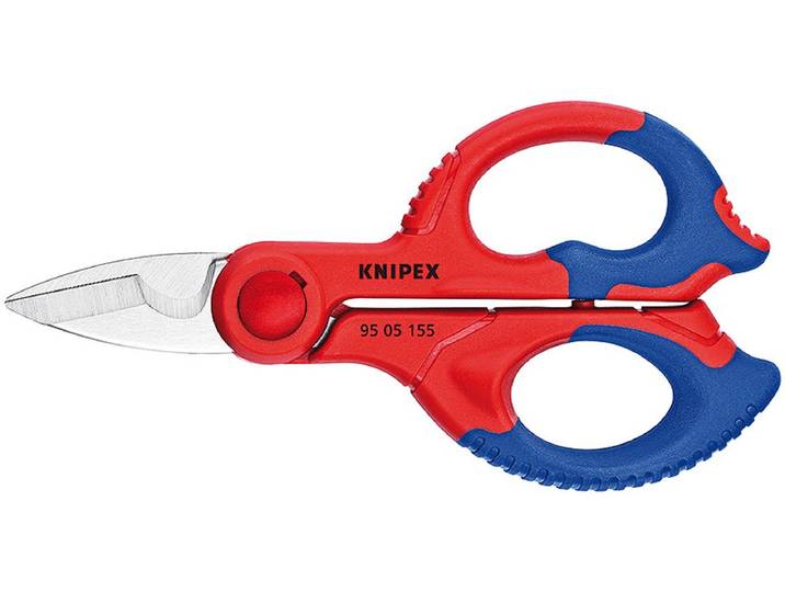 Knipex 95 05 155 SB - RVS Nozzenschaar - Glasvezelversterkte Handgrepen - Voor Elektriciens - 160mm