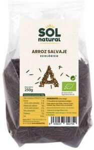 Sol Natural Arroz Selvagem Bio 250g