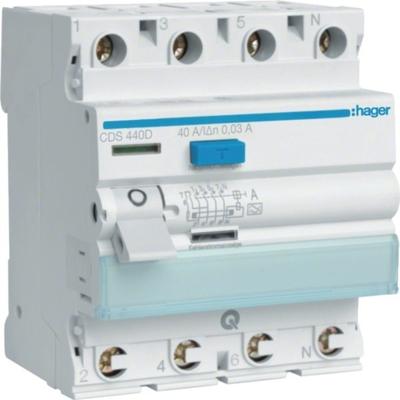 Hager FI-Schutzschalter CDS440D