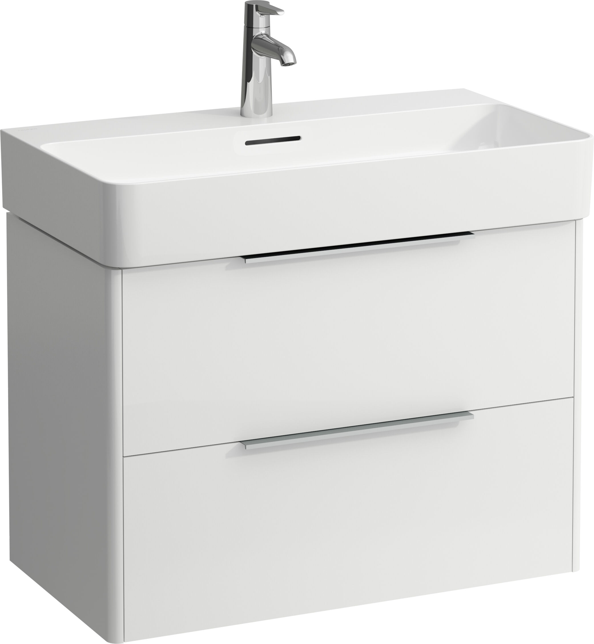 Base LAUFEN pour meuble sous-vasque VAL 4023521102611, 73,5x53x39cm, 2 blanc , match0 brillant