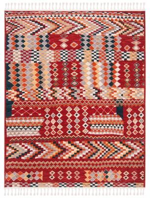 SAFAVIEH Farmhouse Tawana Boho Tribal Polyester Rug
