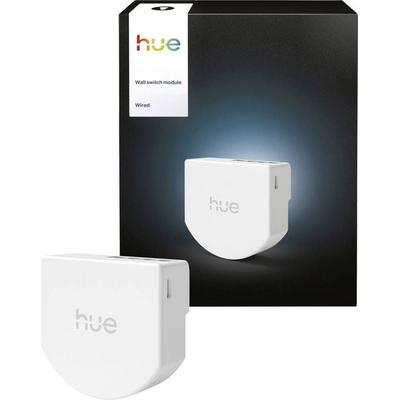Philips Hue Wandschaltermodul für Hue Lampen netzbetrieben Mit Sprachsteuerung, Per App steuerbar