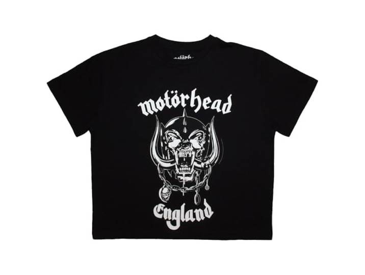 Motorhead England Band Logo Crop Top XL