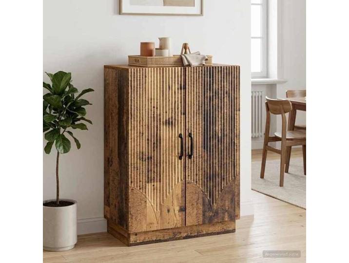 Moderne Buffet bahut pratique - Bois ancien - 66x34 5x87 cm Bois d'ingénierie - Commode salon @FR 5067