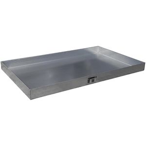 BAUER Auffangwanne KGW 3, aus verzinktem Stahl, 100 x 60cm, Kleingebindewanne, 28 Liter