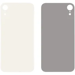 iPhone XR Backcover Weiß