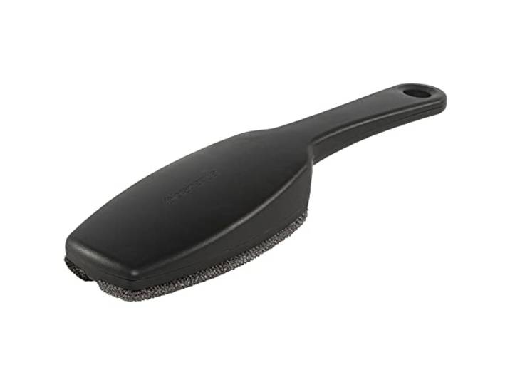 Brosse à Vêtements\, Anti Poils et Peluches\, Gris foncé\, 24\,5x3\,5x6\,5cm Brosse dépoussiérante pour vêtements\, Élimine les Poils de chats et chien\, Poussières et Peluches\, Double tampon en velours