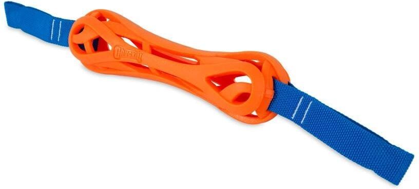 Tier-Beschäftigungsspielzeug CHUCKIT "Air Bumper", bunt (blau, orange), B:5,5cm L:21,5cm, Fummelspielzeuge, Tier-Beschäftigungsspielzeug blau, orange Einheitsgröße