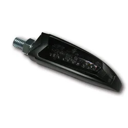 HIGHSIDER pro Arc LED Blinker/Positionslicht Schwarz/Getönt 2in1, E-Geprüft (Paar)