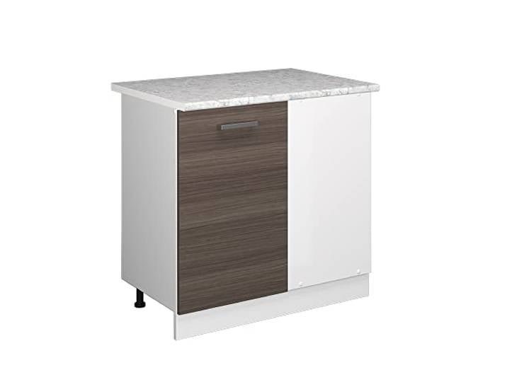 Vicco Eckschrank für Hausrat R-Line, Grau, 86 cm
